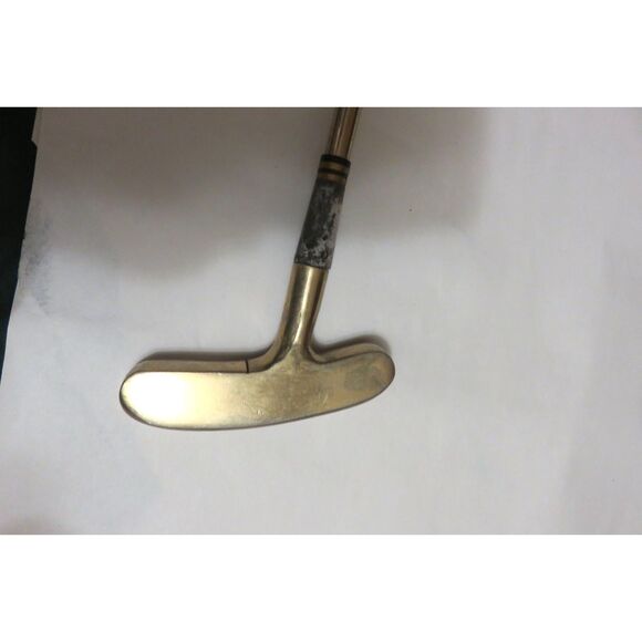 24 KGOLD PLATED GOLF CLUB PUTTER 34 INCHES - Picture 2 of 5